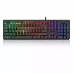 Геймърска клавиатура Redragon Netherbane K521-R с RGB осветление -  черна