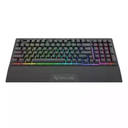 Геймърска клавиатура Redragon Shiva K515-RGB с RGB подсветка - черна