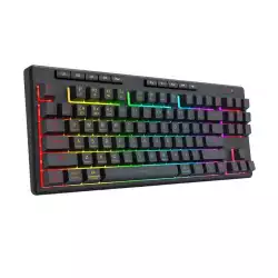 Геймърска клавиатура Redragon Shiva TKL Pro K516RGB-PRO с кабел и безжична Bluetooth, RGB осветление - черна