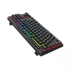 Геймърска клавиатура Redragon Shiva TKL Pro K516RGB-PRO с кабел и безжична Bluetooth, RGB осветление - черна