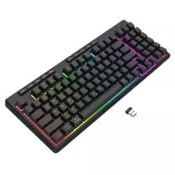 Геймърска клавиатура Redragon Varro RGB K517-RGB - черна                          