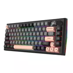Геймърска механична клавиатура Redragon Eclipse Pro K720GBP-RGB-PRO с Bluetooth и безжична връзка и RGB осветление