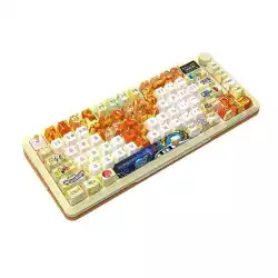 Геймърска механична клавиатура Redragon Flekact Pro Art Anime K708GF-RGB-PRO с Bluetooth и безжична връзка и RGB осветление