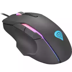 Геймърска мишка Genesis Xenon 220 NMG-1572, (6400 dpi), USB, RGB подсветка - черна