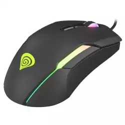 Геймърска мишка Genesis Xenon 220 NMG-1572, (6400 dpi), USB, RGB подсветка - черна