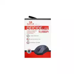 Геймърска мишка Redragon Deicide Lite M816-LIT с кабел и безжична Bluetooth, RGB осветление - черна