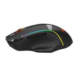Геймърска мишка Redragon Enlightment Pro M991RGB-PRO безжична и кабелна с RGB осветление - черна