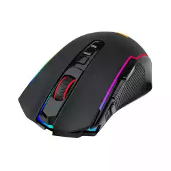 Геймърска мишка Redragon Nix M914-RGB с безжична и кабелна Bluetooth връзка с RGB осветление - черна