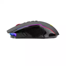 Геймърска мишка Redragon Nix M914-RGB с безжична и кабелна Bluetooth връзка с RGB осветление - черна