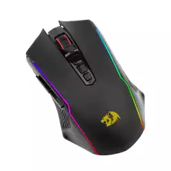 Геймърска мишка Redragon Nix M914-RGB с безжична и кабелна Bluetooth връзка с RGB осветление - черна