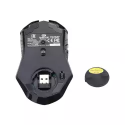 Геймърска мишка Redragon Nix M914-RGB с безжична и кабелна Bluetooth връзка с RGB осветление - черна