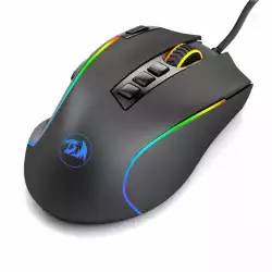 Геймърска мишка Redragon Predator M612RGB-BK RGB осветление  - черна