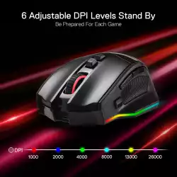 Геймърска мишка Redragon Rind Pro M813 M813RGB-PRO                          