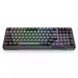 Геймърска жична и безжична механична клавиатура Redragon Bragi Pro Bluetooth K688GB-RGB-PRO - черно/сиво