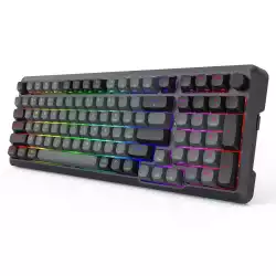 Геймърска жична и безжична механична клавиатура Redragon Bragi Pro Bluetooth K688GB-RGB-PRO - черно/сиво