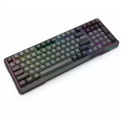 Геймърска жична и безжична механична клавиатура Redragon Bragi Pro Bluetooth K688GB-RGB-PRO - черно/сиво
