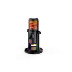 Геймърски кондензаторен микрофон Redragon Stellaris GM306 – RGB USB със стойка и многофункционални режими