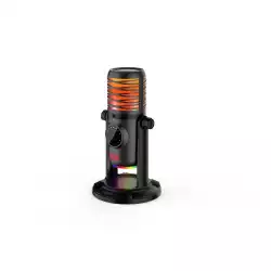 Геймърски кондензаторен микрофон Redragon Stellaris GM306 – RGB USB със стойка и многофункционални режими