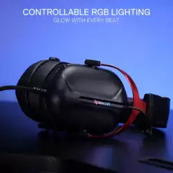 Геймърски слушалки Redragon Cybill H312 - черни
