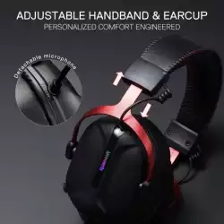 Геймърски слушалки Redragon Cybill H312 - черни