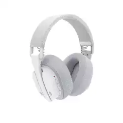 Геймърски слушалки Redragon Luce H888W с кабел и безжична Bluetooth връзка - бели