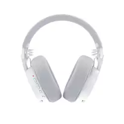 Геймърски слушалки Redragon Luce H888W с кабел и безжична Bluetooth връзка - бели