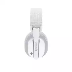 Геймърски слушалки Redragon Luce H888W с кабел и безжична Bluetooth връзка - бели