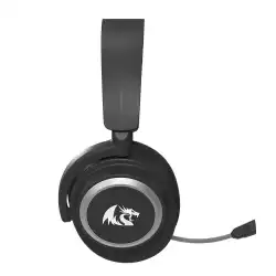 Геймърски слушалки Redragon Nyx Pro H891 с кабел и безжична Bluetooth връзка - черни