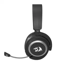 Геймърски слушалки Redragon Nyx Pro H891 с кабел и безжична Bluetooth връзка - черни