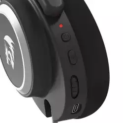 Геймърски слушалки Redragon Nyx Pro H891 с кабел и безжична Bluetooth връзка - черни