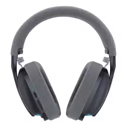 Геймърски слушалки Redragon Skuld Pro H878BG с кабел и безжична Bluetooth подсветка - черни