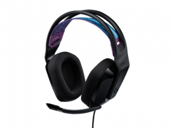 Геймърски слушалки с микрофон Logitech G335 981-000978 - черни