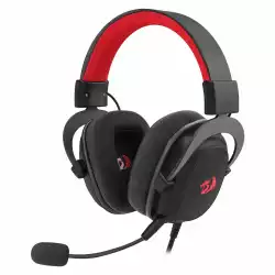 Геймърски стерео слушалки с подвижен микрофон и RGB осветление Redragon Zeus Lite H510-LT