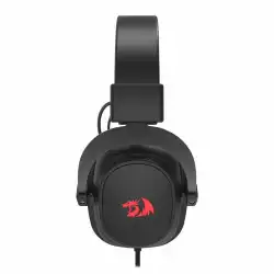 Геймърски стерео слушалки с подвижен микрофон и RGB осветление Redragon Zeus Lite H510-LT
