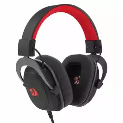 Геймърски стерео слушалки с подвижен микрофон и RGB осветление Redragon Zeus Lite H510-LT