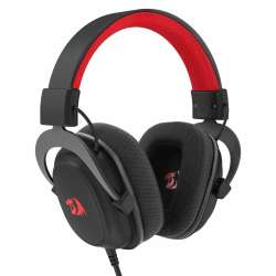 Геймърски стерео слушалки с подвижен микрофон и RGB осветление Redragon Zeus Lite H510-LT