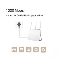 Gigabit Powerline Starter Kit TP-Link TL-PA7017P KIT AV1000