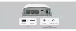 Гигабитен външен/вътрешен TP-Link Omada ER703WP-4G-Outdoor Gateway 4G+ Cat6 AX3000 Wi-Fi 6