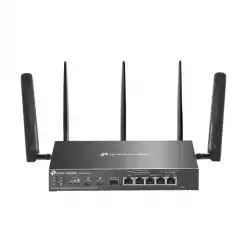 Гигабитен VPN рутер TP-Link Omada 4G+ Cat6 ER706WP-4G AX3000 4-портов PoE+