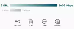 Гигабитен VPN рутер TP-Link Omada 4G+ Cat6 ER706W-4G AX3000