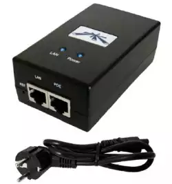 Гигабитов PoE инжектор Ubiquiti POE-48-24W-G