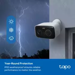 Интелигентна безжична външна охранителна камера TP-Link Tapo C400