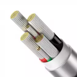 Кабел Baseus CATS000301 USB към USB Type C 100W 2м - черен Кабел Baseus CATS000301 USB към USB Type C 100W 2м - черен