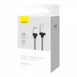 Кабел  Baseus CoolPlay USB към USB-C 100W 1м CAKW000601 - черен