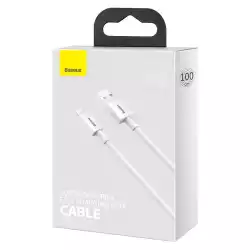Кабел Baseus Superior CATYS-02 USB към USB-C, 66W, 1м, бял