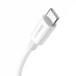 Кабел Baseus Superior Series USB-А към USB-C 65W 1м CAYS000902 - бял