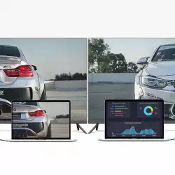 Кабел UGREEN HD103 10173 HDMI Cable 1 м, 4K@@30Hz (90° ъглов конектор)