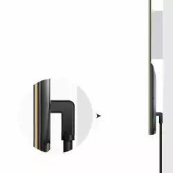 Кабел UGREEN HD103 10173 HDMI Cable 1 м, 4K@@30Hz (90° ъглов конектор)