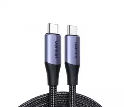 Кабел Ugreen US355 80150 USB-C 3.1 Gen 2 / USB-C 3.1 Gen 2, 1 м, 100W - черен