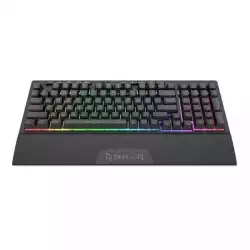 Кабелна и безжична Bluetooth механична геймърска клавиатура Redragon Shiva Pro K515RGB-PRO с RGB осветление - черна